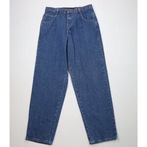 Deadstock Vintage 90s Boss Streetwear Mens 36x34 Baggy Wide Leg Skateboard Jeans